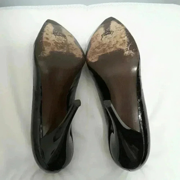 Stuart Weitzman Stiletto Black leather Pumps - Picture 6 of 7